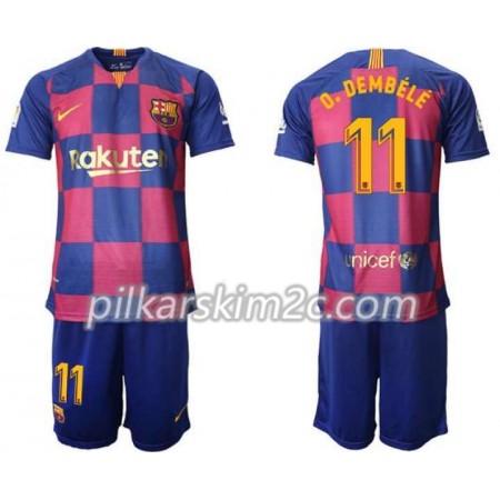 Koszulka FC Barcelona Ousmane Dembele 11 Dziecięca Główna 2019-2020 - Koszulki Piłkarskie